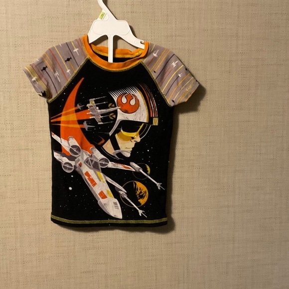 Star Wars Other - Star Wars Black and Orange Kids Tee